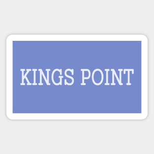 Kings Point (Light Text) Magnet